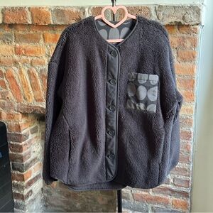 Uniqlo x Marimekko collab Sherpa fleece jacket